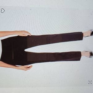 JM Collection Petite Black Straight Leg